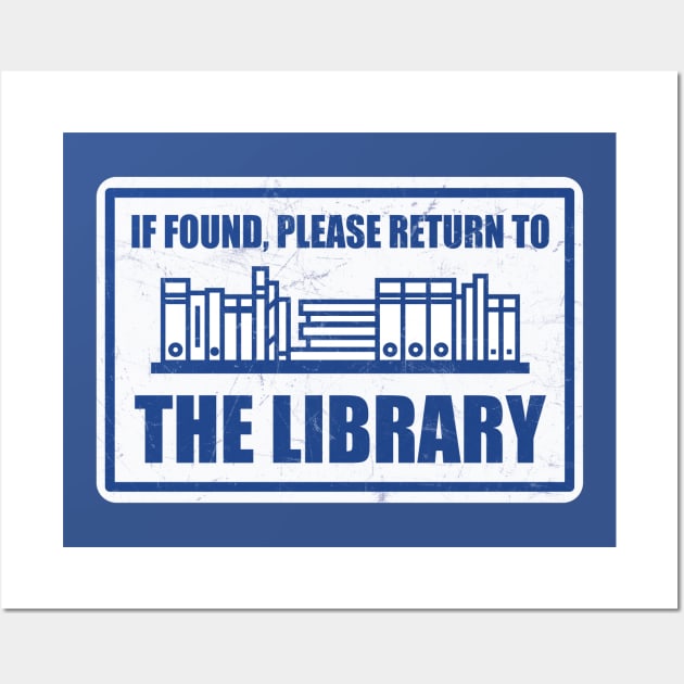 Return to the Library Wall Art by BignellArt